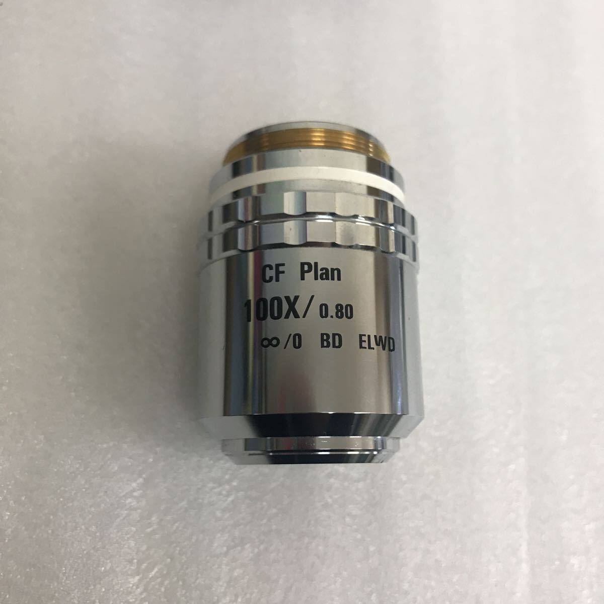 NIKON CF Plan 100X/0.80 BD ELWD Microscope Objective Lens NIKON CF Plan 100X/0.80 BD ELWD Microscope Objective Lens