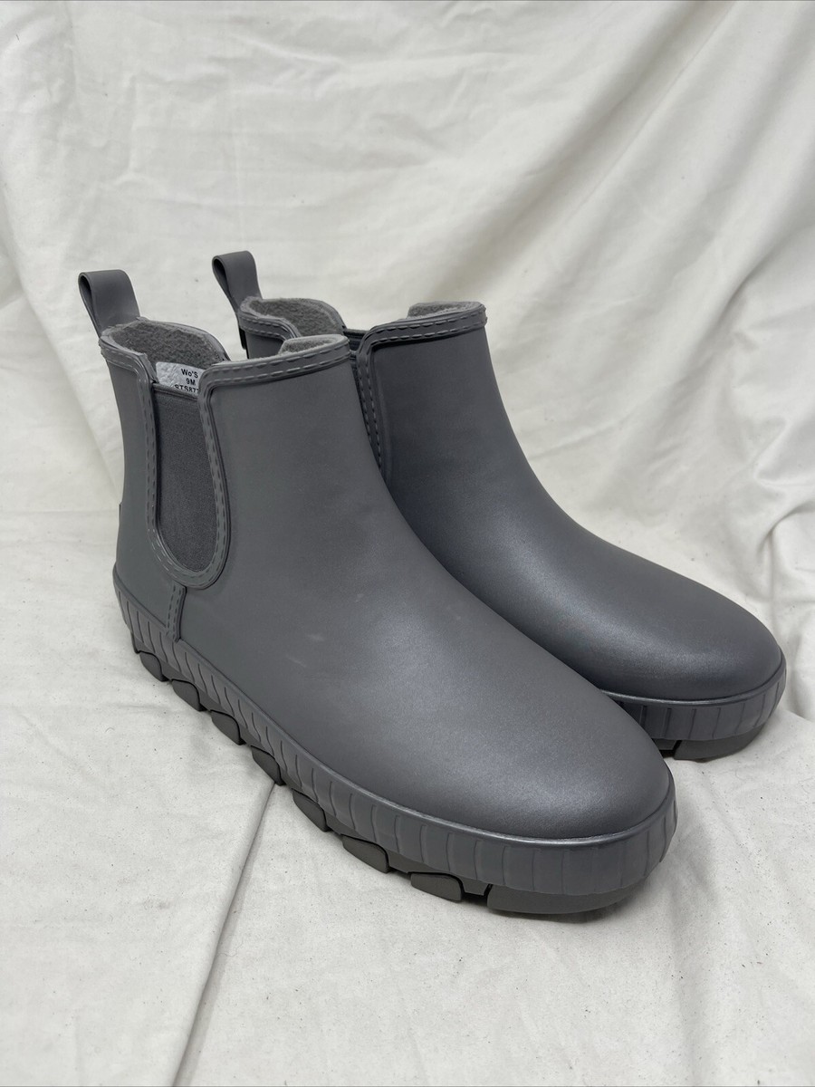 Sperry Women's Torrent Chelsea Waterprof Rain Boots Black Sts86828