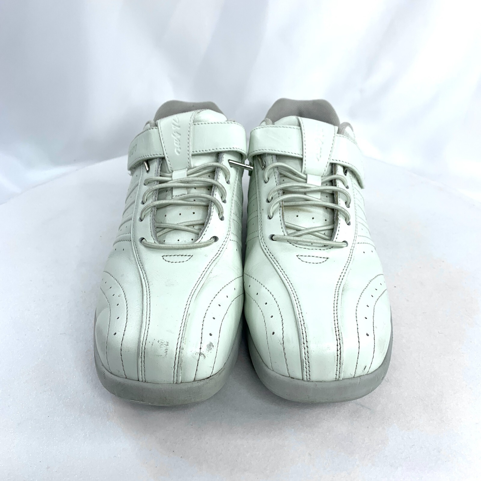 SAOLA Scarpa da passeggio Narzio Hi uomo taglia 9 pelle bianca comoda suola spaccata flessibile