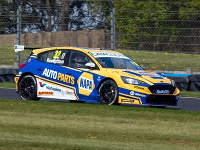 BTCC #32 Daniel Rowbottom Ford Focus ST NAPA Racing UK Donington Park Circuit