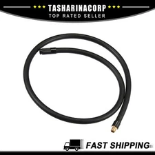 Universal Piece of 1 Threaded Tire Inflator Extension Hose with Connection Pipe