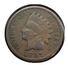 1897 (1 In Neck) Indian Head Cent | VERY GOOD #111