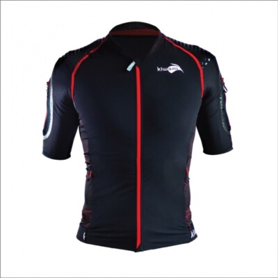 KiWAMi Funktionsshirt  Running Trail Laufshirt - Equilibrium Pro Top schwarz