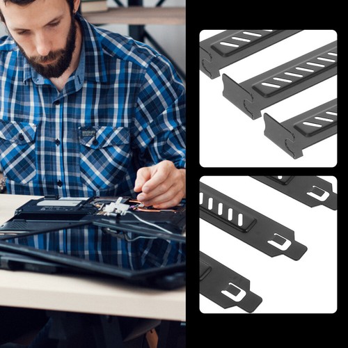20PCS Chassis Bits Block Computer Chassis Block PCI Slot Blanking Plate Black - Afbeelding 11 van 12