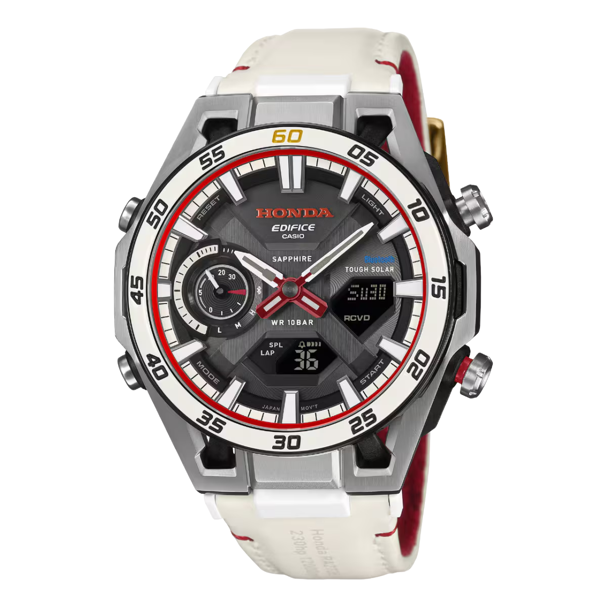 Casio Edifice × Honda ECB-2300HR-1A F1 60th Anniversary Limited