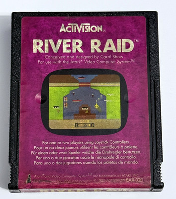 RIVER RAID * ATARI 2600 + 7800 * NUR KART * TOP ZUSTAND *