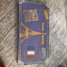 NEW, 2003 B.C. Bones "Paris Eiffel Tower" 3D Wooden Puzzle