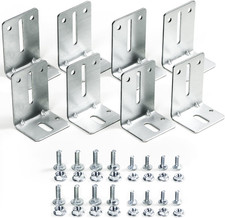 Garage Door Track Jamb Bracket J6, 8 Pack Garage Door Track Bracket, Heavy Duty