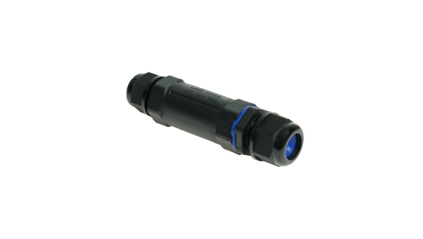 Cable Connector Hermetic IP68 4 Pole Fixed 16A W-00379