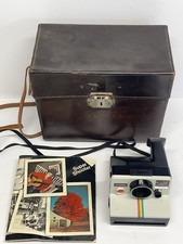 Vintage Polaroid SX-70 OneStep Rainbow Stripe Instant Land Camera UNTESTED