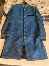 Men's Sherwani Suit Indian Pakistani Wedding Outfit, Size M