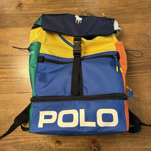 Polo Ralph Lauren US Open 2025 Tennis Rucksack Big Pony Ball Crew Bag Neu mit Etikett