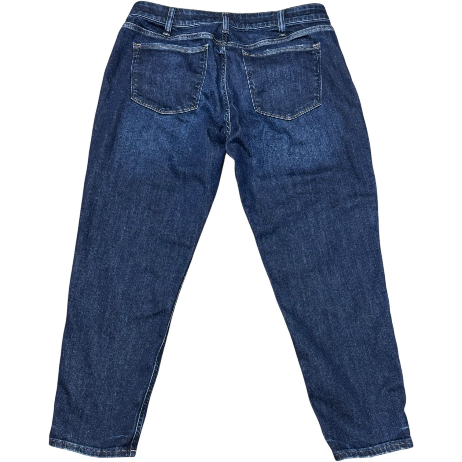 Silver Jeans Co Avery Skinny Crop Dark Wash 32x25 - image 3