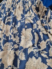 Gorgeous Heavy Lined Pr Of Curtains 90in W Each X 86inch Drop