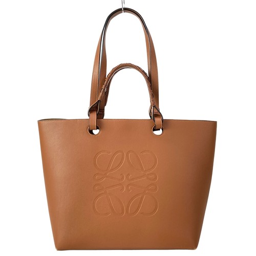 Loewe Anagram Tote Bag Tote Bag A657T23X02 Brown Classic Calf