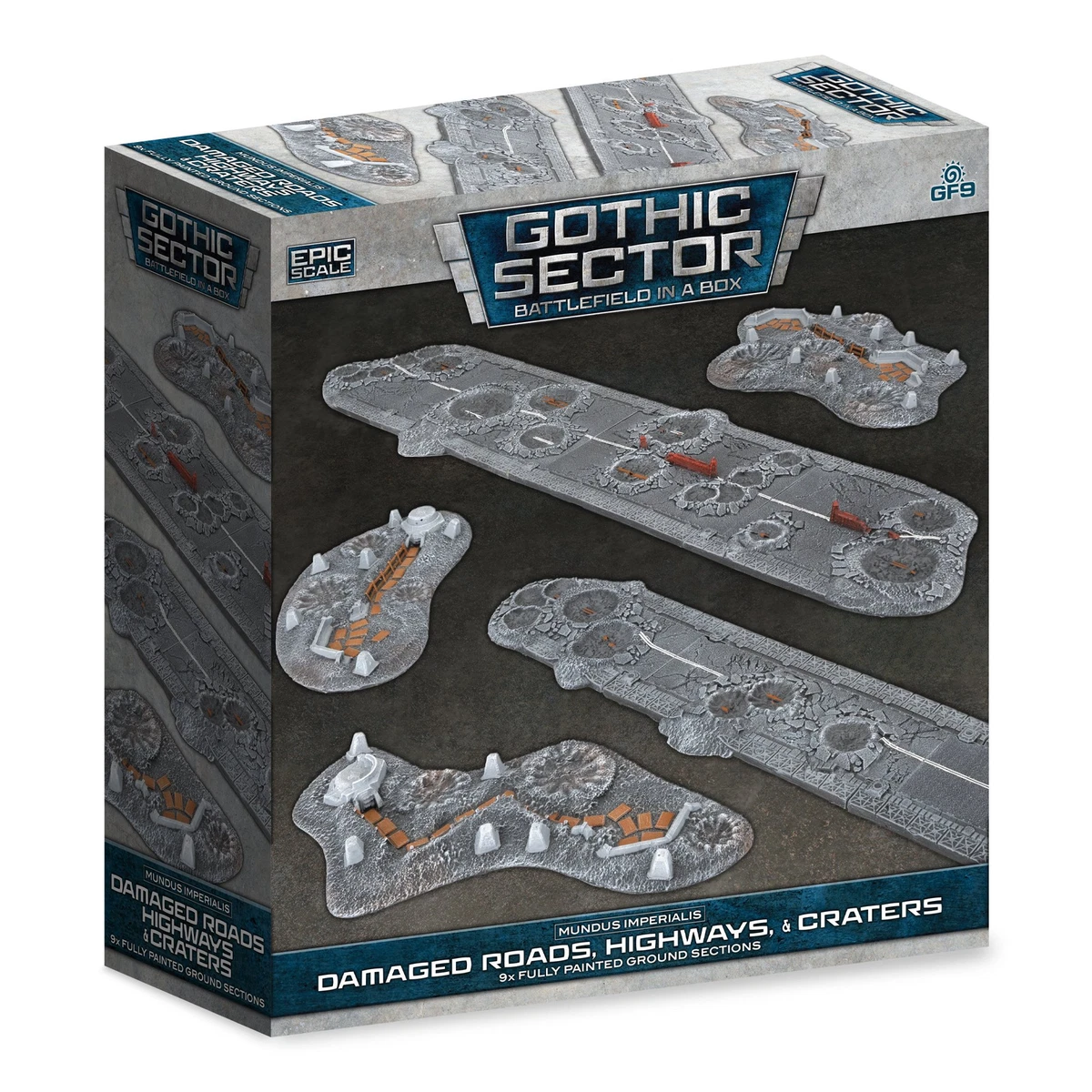 Acheter Battlefield In A Box: Mundus Imperialis - Genatorium  Damaged And Destroyed 9420020263086