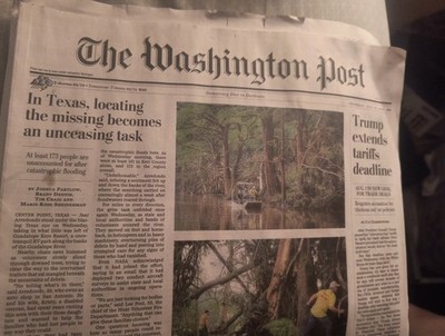 The Washington Post Thursday July 10 2025