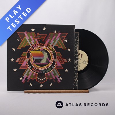 Hawkwind X Auf der Suche nach dem Weltraum Broschüre Einlage LP Album Vinyl Schallplatte - Sehr guter Zustand +/VG +