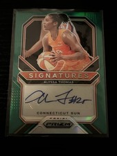 2021 Panini Prizm WNBA Alyssa Thomas Signatures Green Autograph #SG-ALT