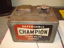 Vintage Champion Spark Plug Cleaner Tester Bl...