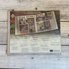 Creative Memories Printed Vellum Pack 10 x 12 Photo Mounting Paper Scrapbook NEW