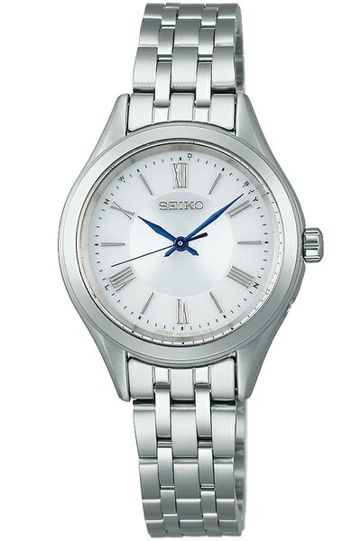 Seiko Selection SSDY047 Solar Radio-Controlled White Dial Stainless Steel Ladies-image