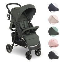My Babiie MB30 Pushchair from Birth to 4 Years (22kg) Easy Compact Fold Large