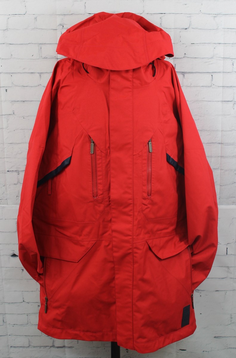 Куртка Bonfire Defiance Snowboard Shell мужская большого размера Огненно-красная 46190₽