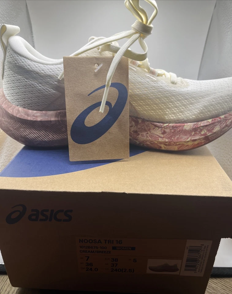 Zapatillas de running para mujer ASICS Noosa TRI 16, crema/brisa. TALLA 7 ENVIO GRATIS Foto 2 de 4