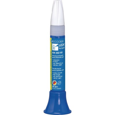 Schraubensicherung WEICONLOCK  AN 302-60 20ml hf.mv.grün Pen WEICON Sicherung