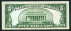$5 1934 ((NORTH AFRICA)) Silver Certificate Note ** PAPER CURRENCY — photo 3