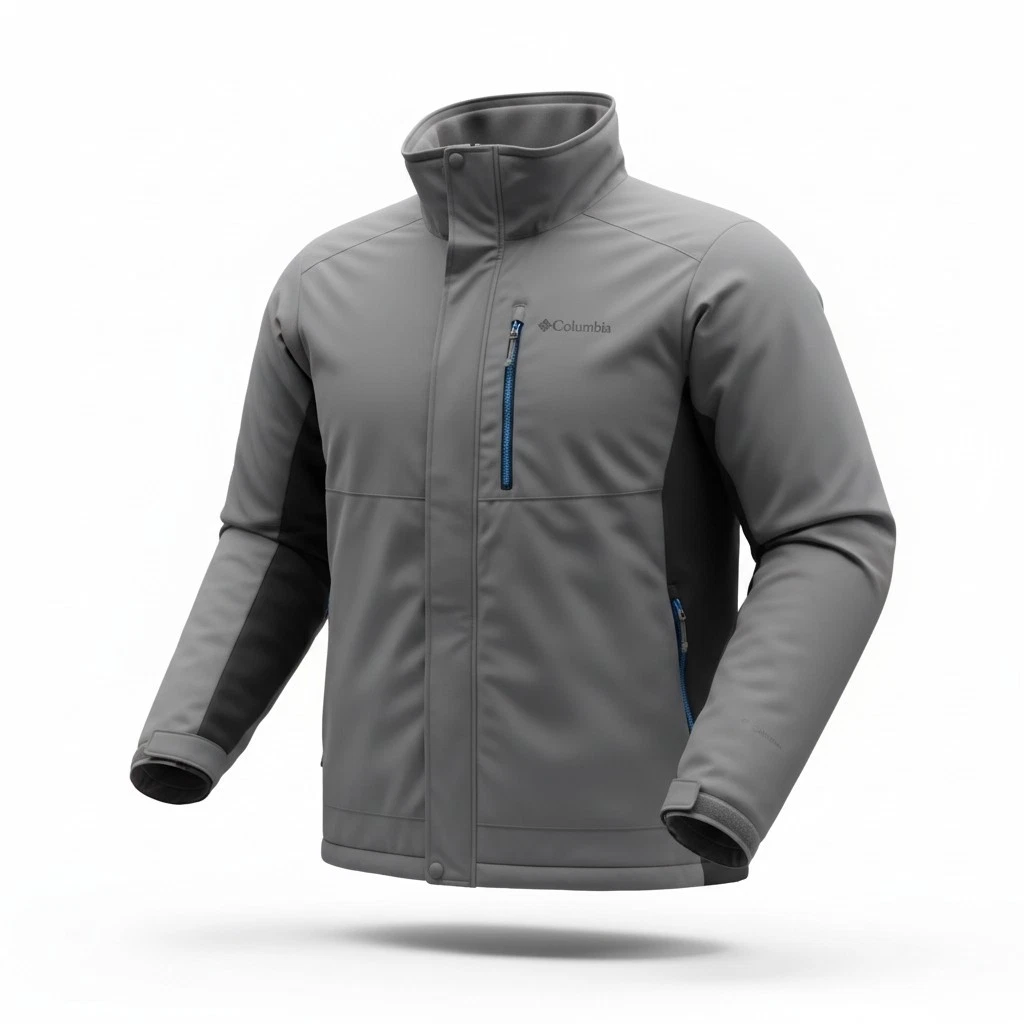 Columbia Snow Shooter Jacket Coat Waterproof Gray Gorpcore XL Full Zip Outdoor