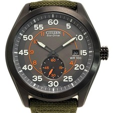 CITIZEN Eco Drive Military B690 S086736 Black Solar Men's Wristwatch Eco Drive S