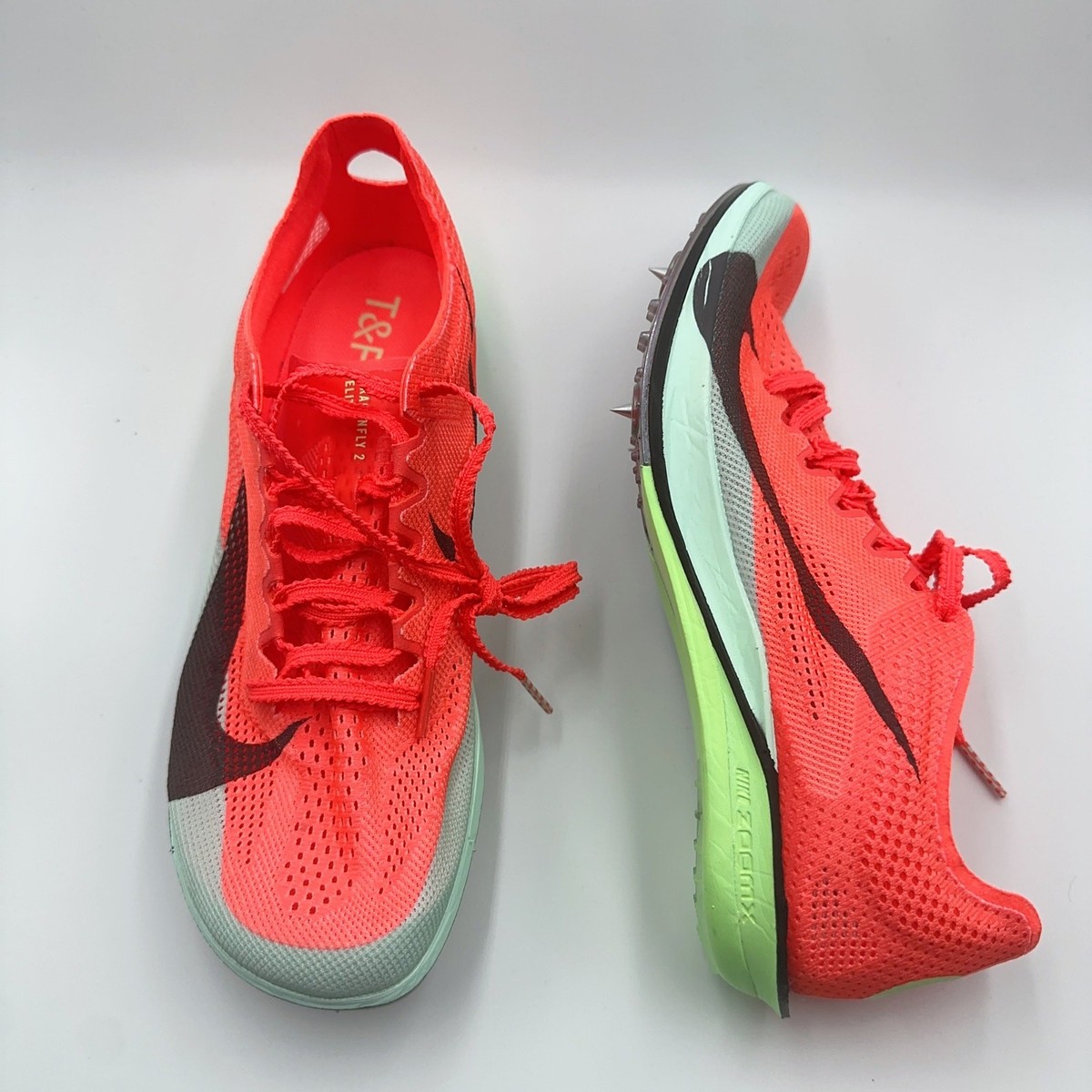 Men Sz 7.5 Nike Track & Field Spikes Dragonfly 2 Elite Bright