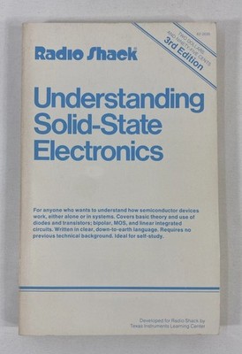 Radio Shack Understanding Solid-State Electronics, PB 3rd Edition 1978