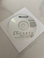 Used Microsoft Encarta Encyclopedia 99 CD-ROM Windows