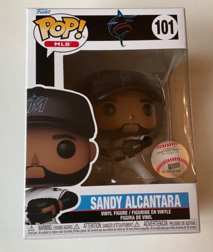 Sandy Alcantara Funko Pop! MLB #101 Miami Marlins Vinyl Figure NEW