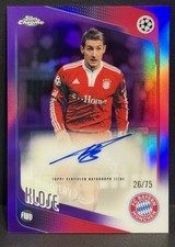 2021-22 Topps Chrome FC Bayern München Team Set Soccer Cards - Checklist Added 11