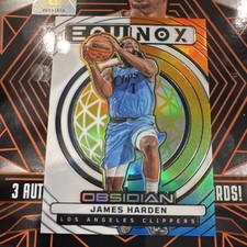 2024-25 Panini Obsidian Equinox Insert James Harden Clippers #16 Basketball