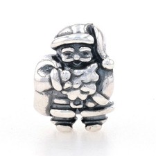 NUOVO Autentico Pandora Charm Babbo Natale 790852 Argento Sterling ALE Natale Vacanze
