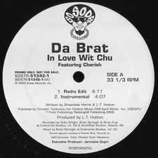 Da Brat, In Love Wit Chu, (12", Promo), NM or M-, 3603263175