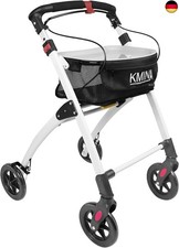 KMINA PRO - Rollator Schmal f&uuml;r Wohnung, Faltbarer f&uuml;r Senioren, Indoor mit T