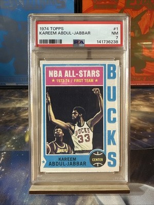 1974-75 Topps - Kareem Abdul-Jabbar #1