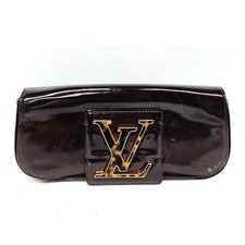 Louis Vuitton LV Clutch Bag M93728 Pochette Sobie dark red Vernis 463428