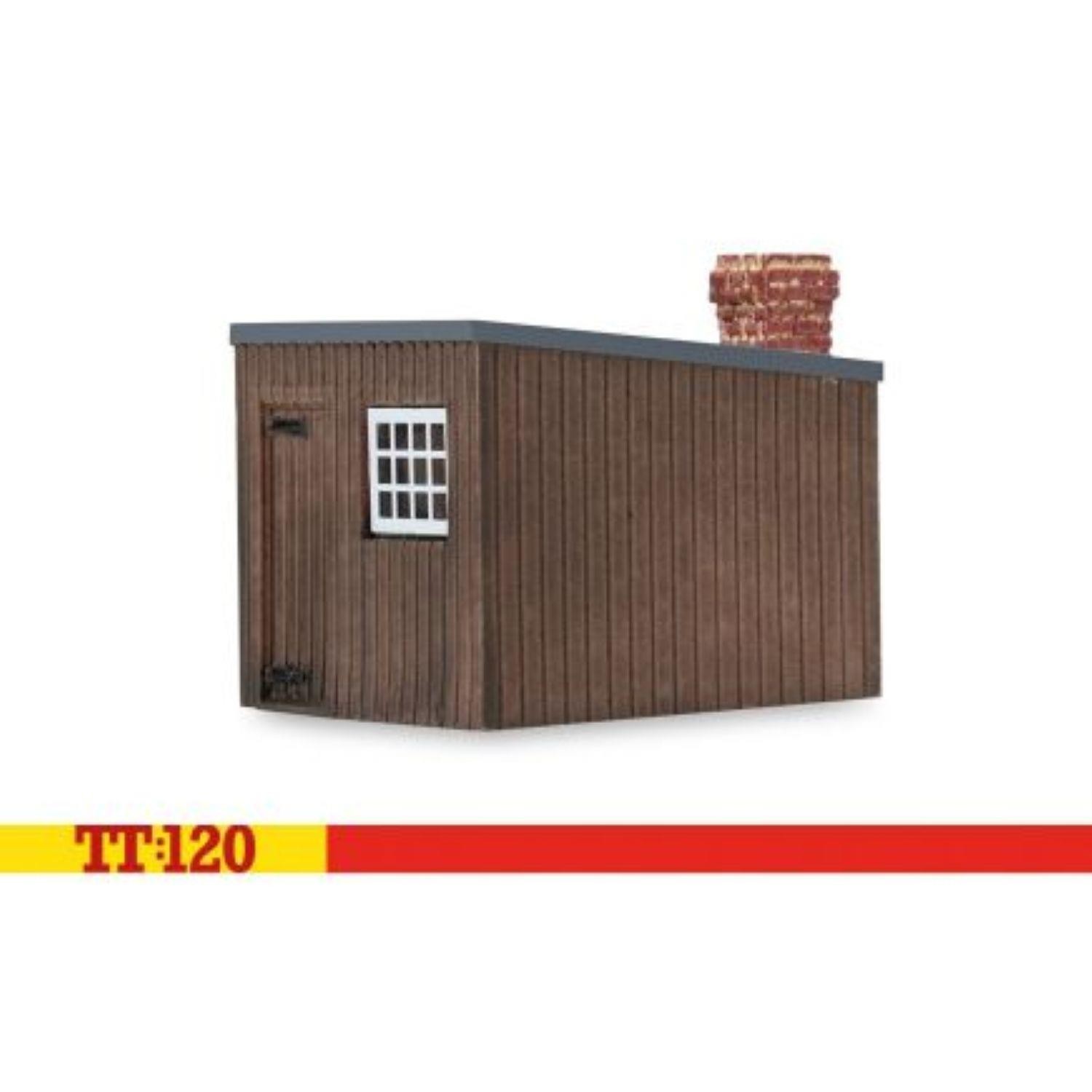 Hornby tt TT9024 Hornby Tt Wooden Platelayers Hut Acessories TT:120 Scale Gauge