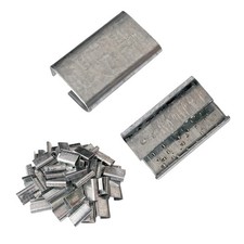 Open Serrated Strapping Seals for 5/8" Strap Width Open, 200 pack