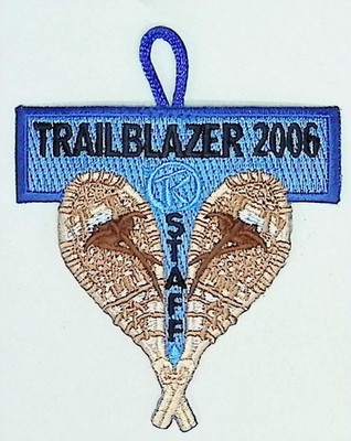 Camp Tanah Keeta Trailblazer 2006 Boy Scout Staff Camp Patch Embroidered