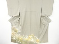 7279261: JAPANESE KIMONO / TOMESODE / EMBROIDERED