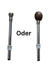Alu Diffusor Chillum mit Kopf & Dichtung in 1...