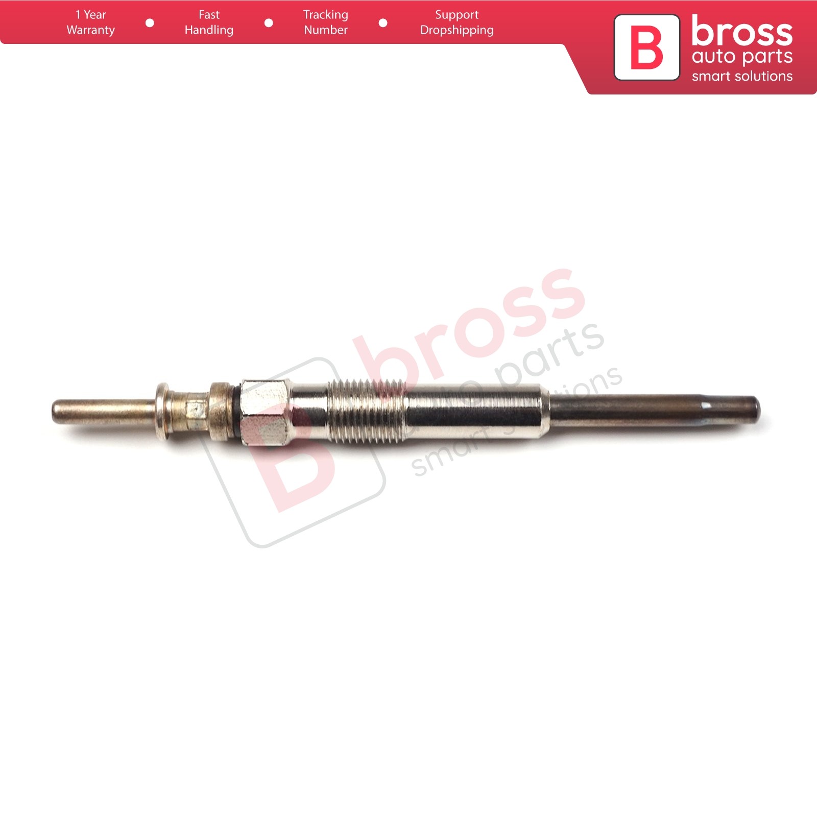 Bross BGP8 1 Piece Heater Glow Plugs GX106, 12232248059 for Opel BMW Rover.